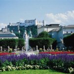 Parkje in Salzburg